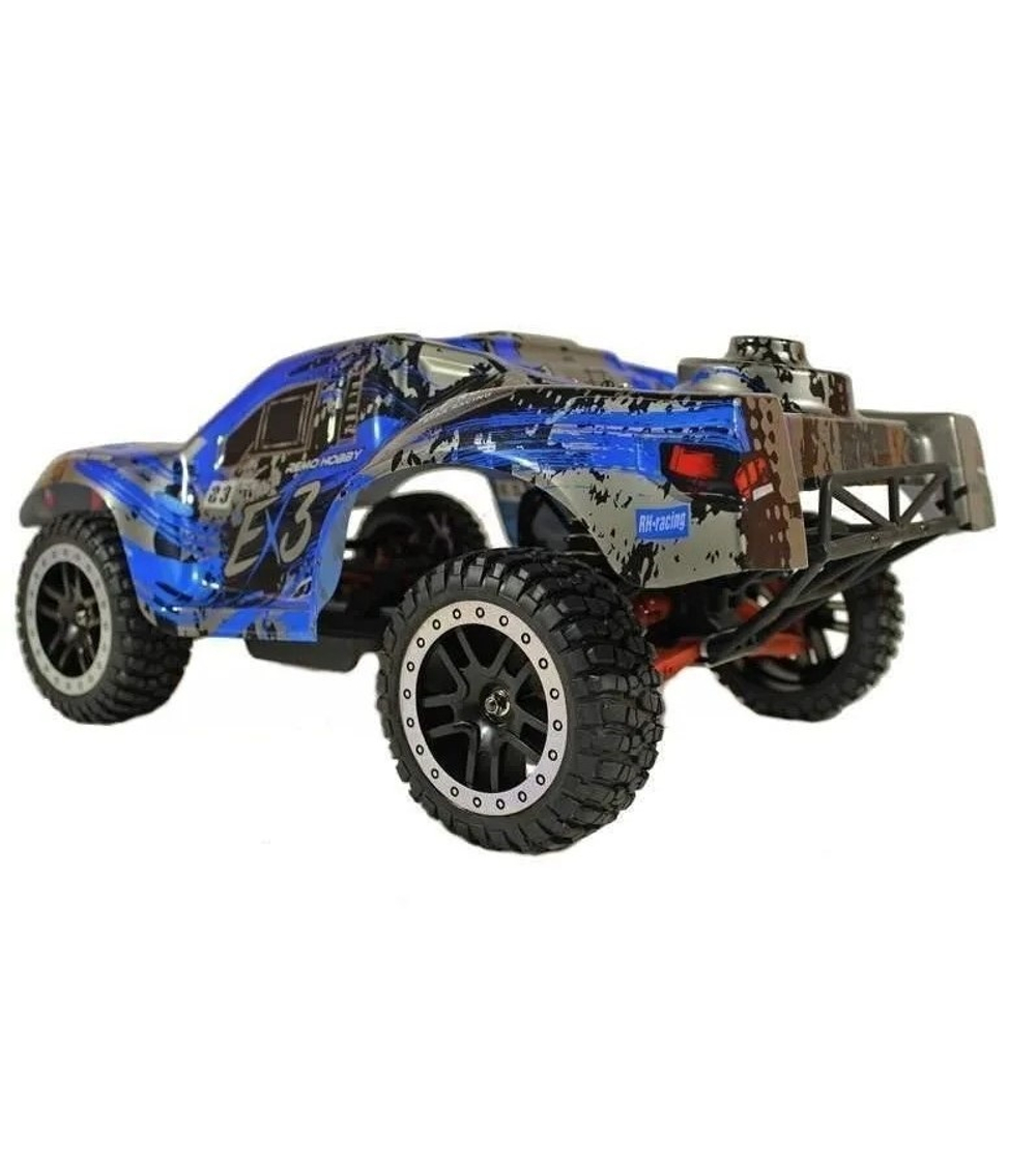 Радиоуправляемый шорт-корс Remo Hobby EX3 UPGRADE (синий) 4WD 2.4G 1/10 RTR