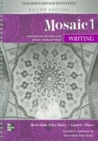 Mosaic 1 Writing Teacher's Manual Edition