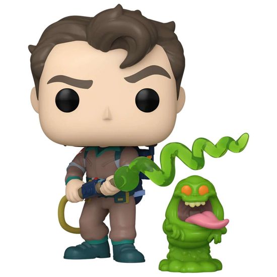 Фигурка Funko POP! Animation The Real Ghostbusters Venkman w/Slimer (1785) 83476 / Фигурка Фанко ПОП! по мотивам мультсериала "Настоящие охотники за привидениями", Питер Венкман