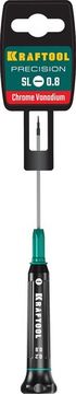 KRAFTOOL Precision SL0.8, отвертка для точных работ (25681-0.8)