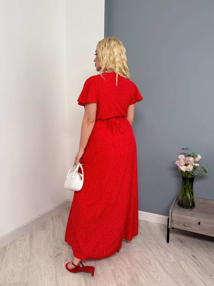 Платье на запах УК-1964-16 Фабрика Моды