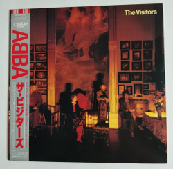 Винтажная виниловая пластинка LP ABBA The Visitors (Japan 1981) (Obi) EX