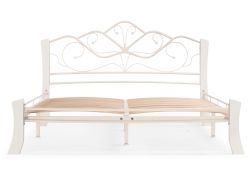 Двуспальная кровать Виктори 4 160х200 белая