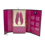 Малиновый двойной вибростимулятор 10,8см с двумя моторами Shunga AIKO SH-AIKO-201