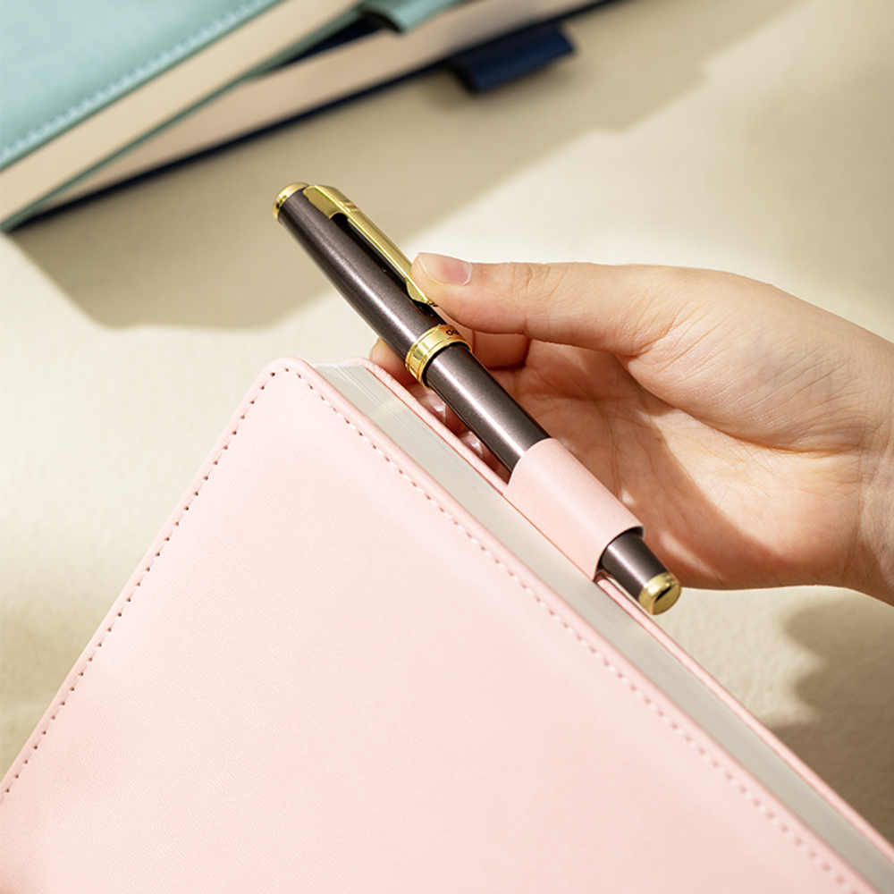 Ежедневник недатированный DELI "Linfini", А5, 144 листа, в линейку, ассорти