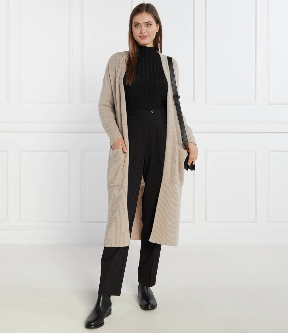 Хлопковый кардиган Marella SPORT - бежевый(39060139)