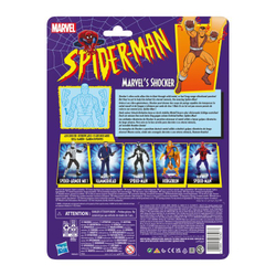 Hasbro Marvel Legends Spider-Man - фигурка Marvel&#39;s Shocker 16 см в стиле ретро F3694