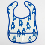 5525476 Нагрудник детский непромокаемый, с карманом «Медведи»