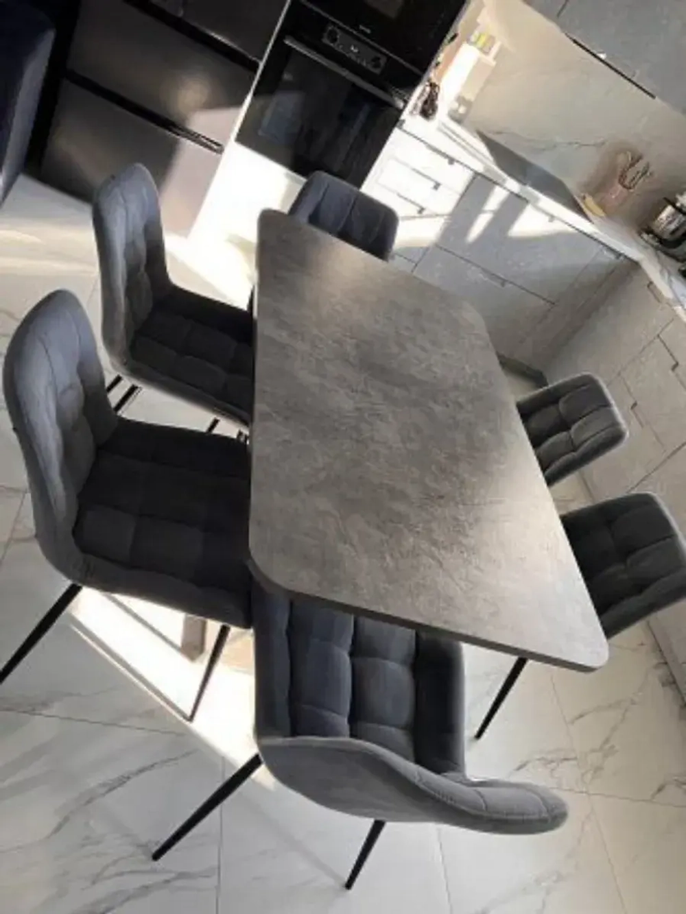 Стол кухонный обеденный раздвижной 136х80х75 см