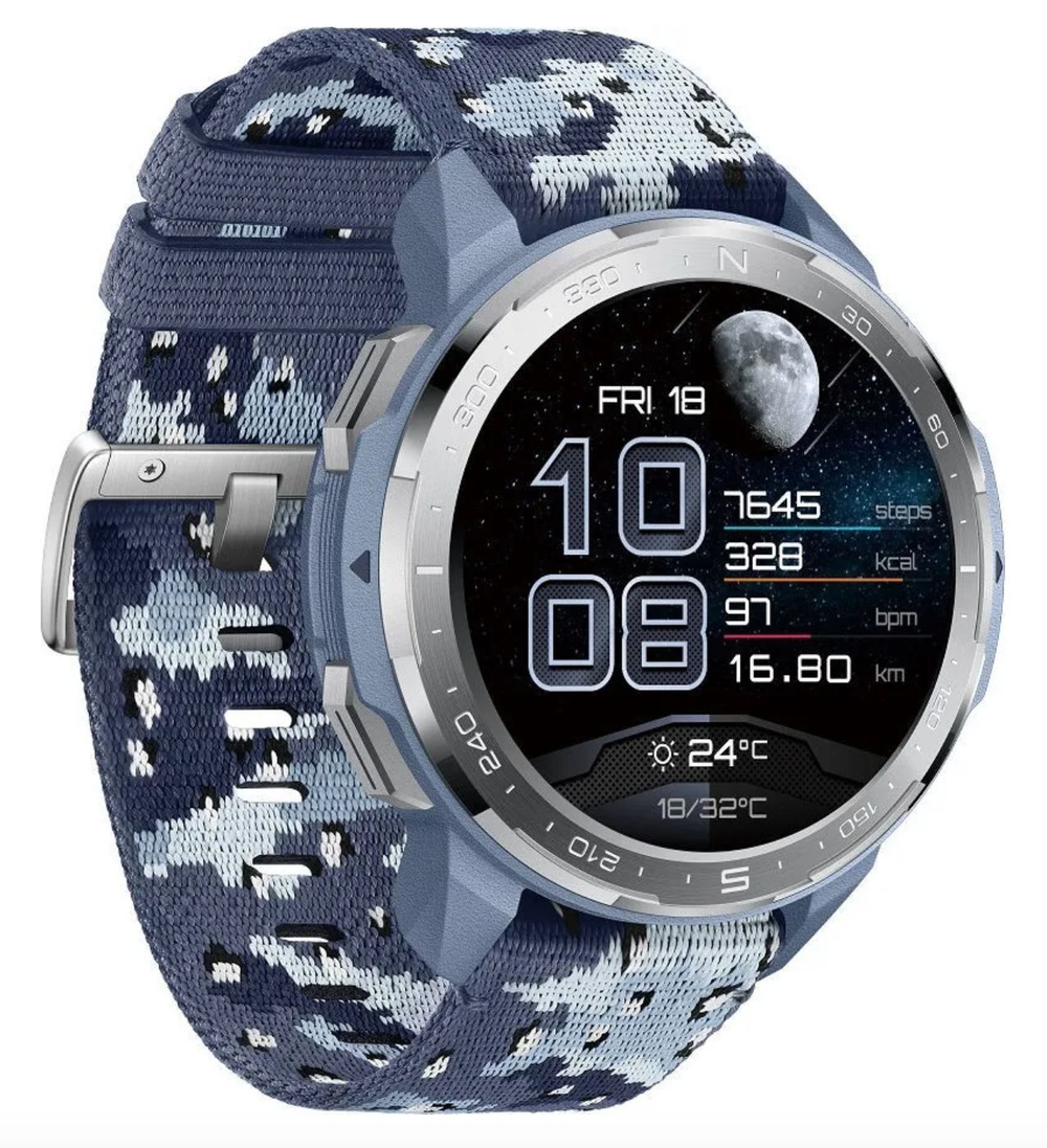 Honor 55026082  Kanon-B19A  Camo Blue Смарт-часы