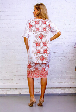 Комплект (футболка и юбка) "Зооморфия"