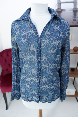 Блузка Zolla с принтом 46 размер