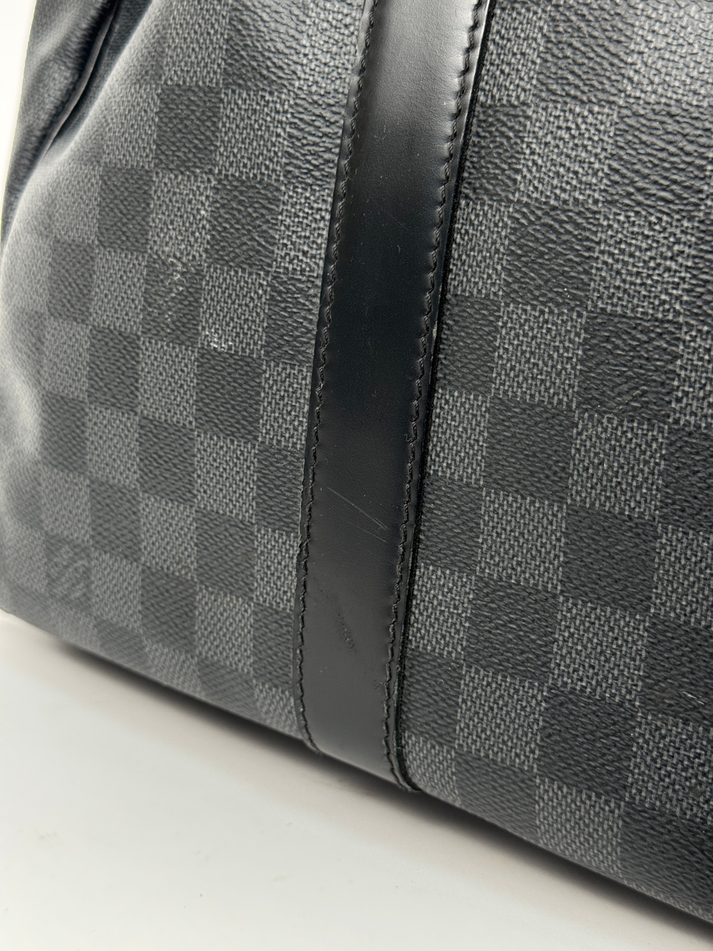 Сумка Louis Vuitton Keepall 55 Bandouliere Damier Graphite