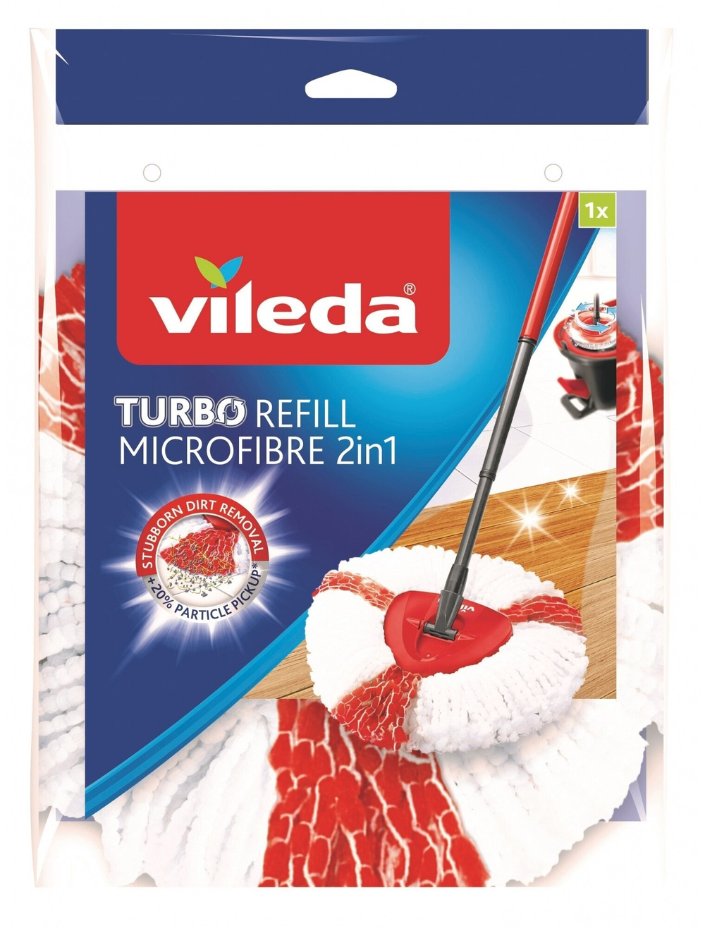 ЗАПАСКА ШВАБРА КРУГЛ EASYWRING ТУРБО (151608) 5189