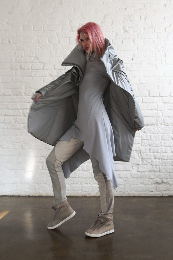 Пуховик «Wrap Silver»