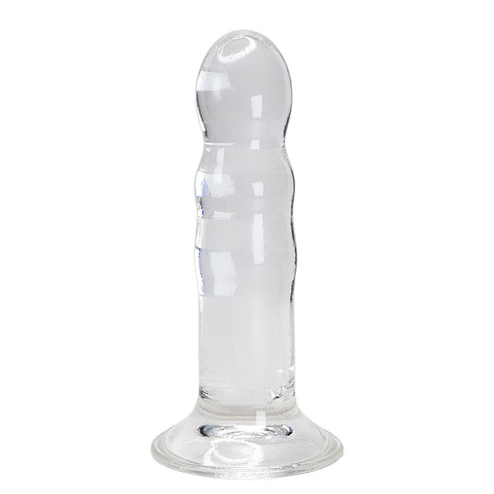 Прозрачный фаллоимитатор на присоске 16см Adrien Lastic Alive Gallant Jelly Dildo