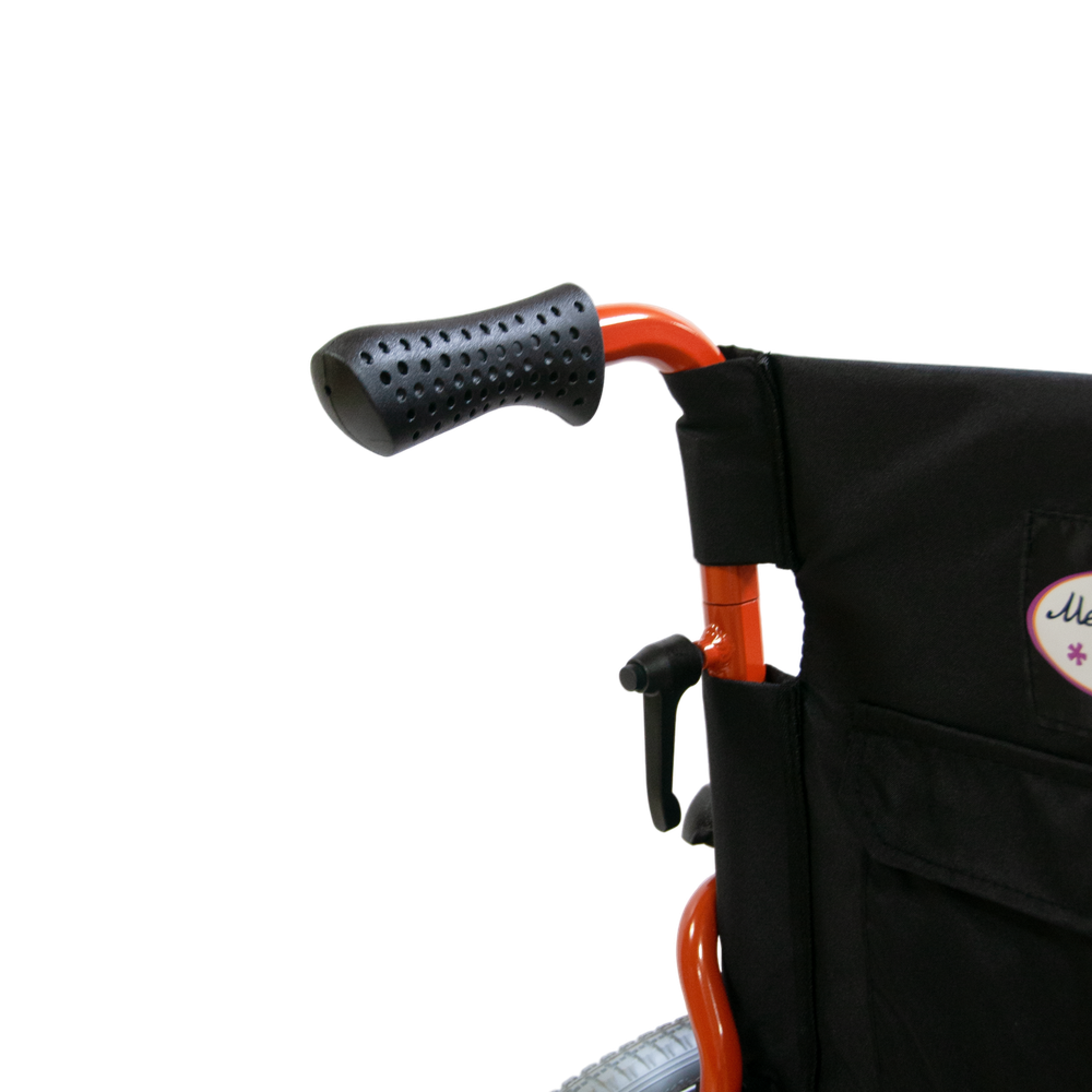 Мега-Оптим FS218LQ с пневматическими колесами, Кресло-коляска с ручным приводом для лиц с большим весом прогулочная (для инвалидов и детей-инвалидов), код ФСС 07-02-08