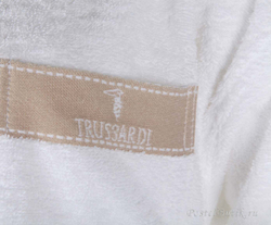 Набор полотенец 5 шт Trussardi Golf и халаты белый