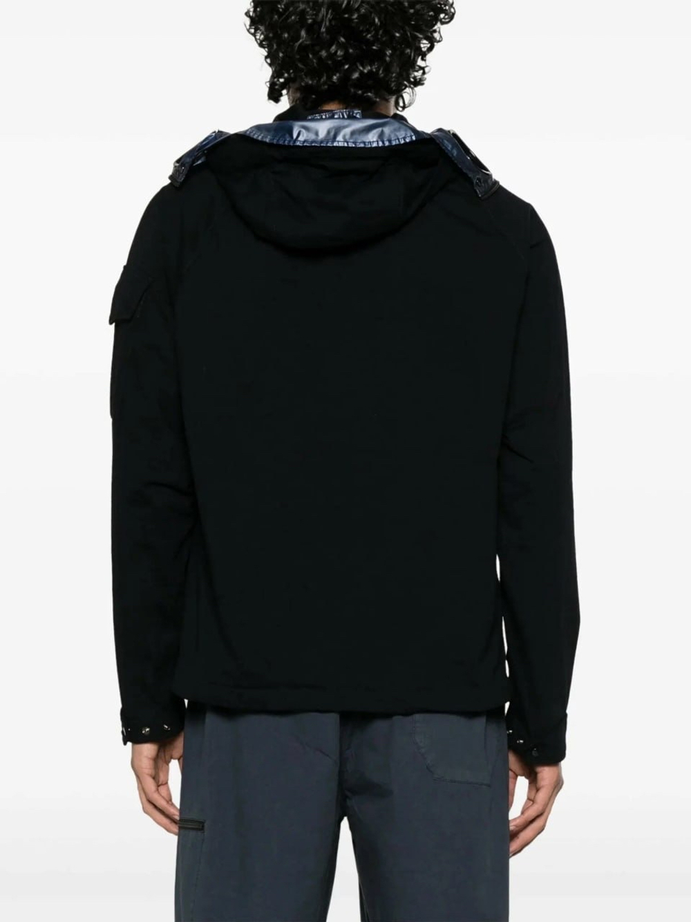 Куртка C.P. Company Knitted Nylon Jersey Explorer Jacket