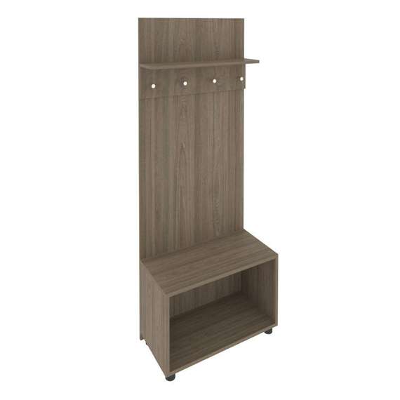 Light Вешалка с багажницей С-ВБ-80 Вяз Благородный 800*400*2050