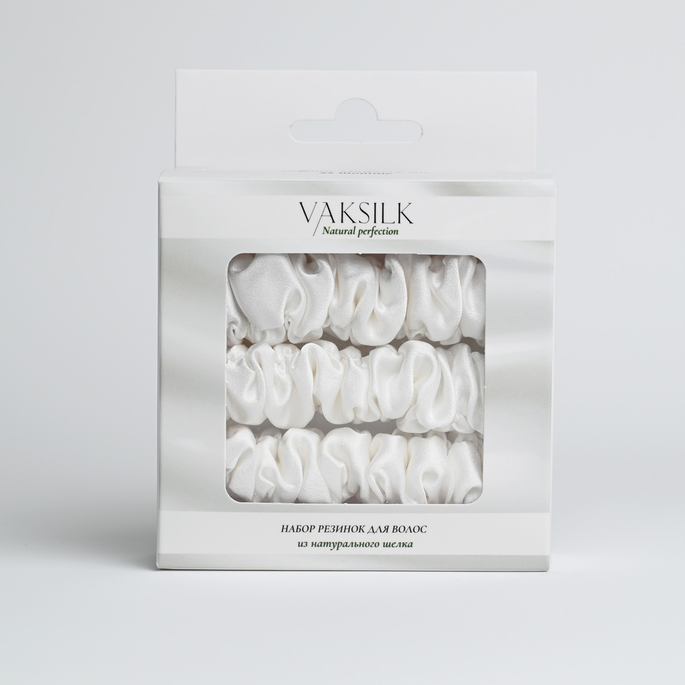 Набор резинок для волос "Medium" айвори