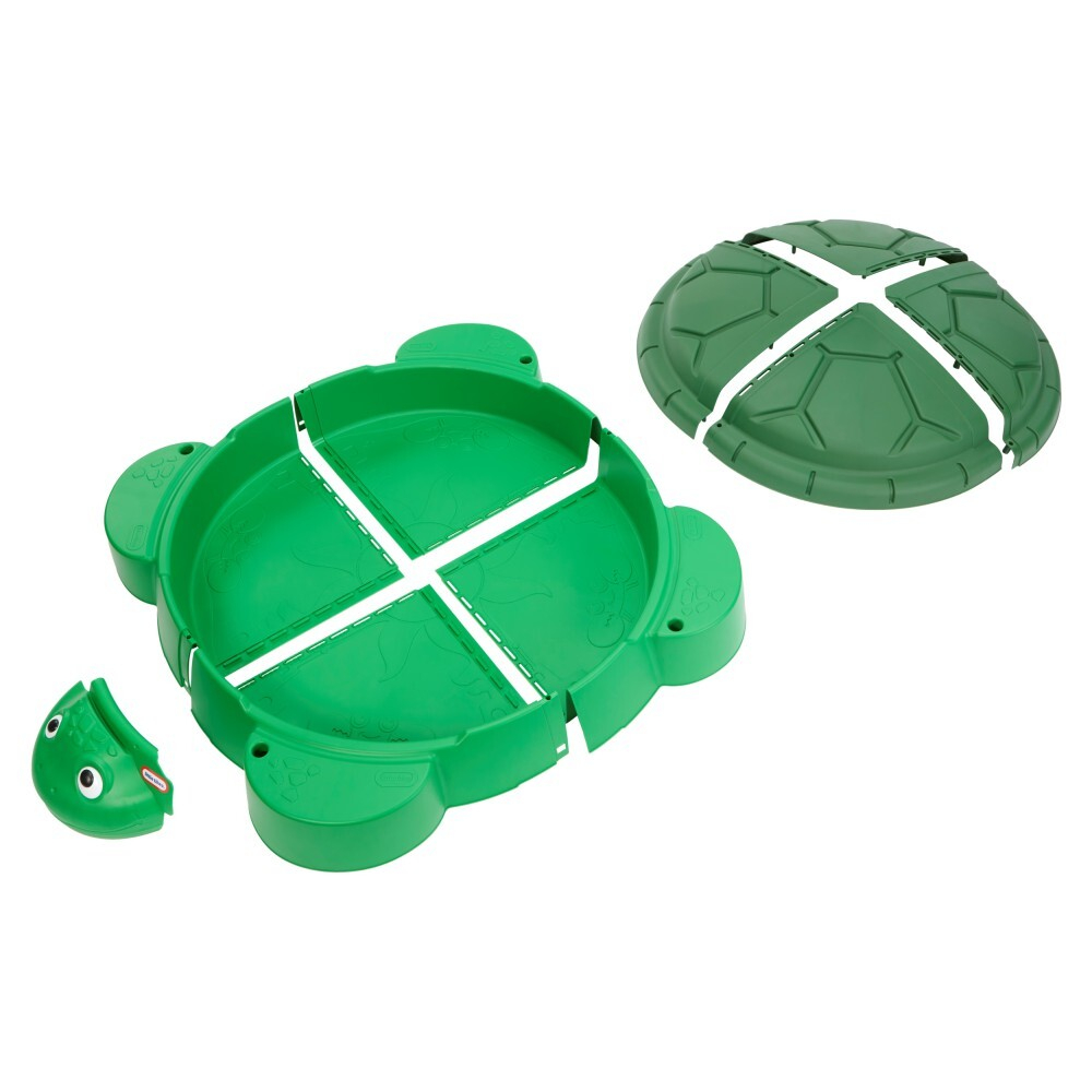 Little Tikes - Складная песочница Черепаха с крышкой 664526 / артикул   664526  / GTIN 050743664526