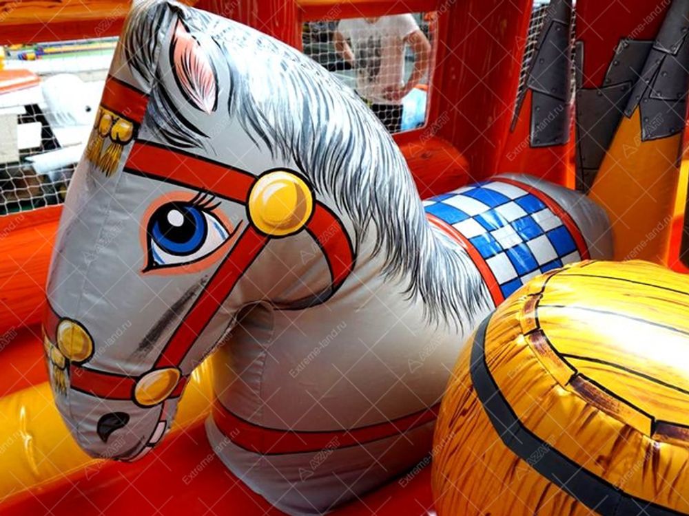 Надувная горка Техас