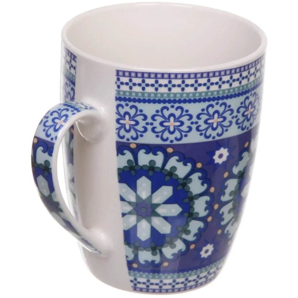 Кружка керамическая 350мл «Восточный узор» микс