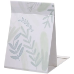 Зеркало косметическое складное «ФОРТУНА БРИ», микс 4 дизайна, тропики, 15*21см