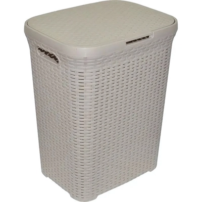 Корзина для белья Ротанг, 40л (латте)