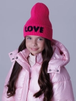 Шапка для девочки осенняя вязаная