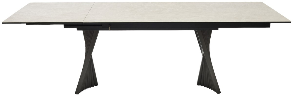 Стол М-City DISAUR Аким (Yoakim) 180 Tl-102 Бежевый Мрамор, Испанская керамика, темно-серый