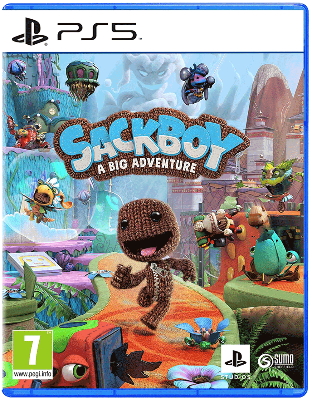 Игра Sackboy: A Big Adventure (Сэкбой: Большое Приключение) (Русская версия) для PlayStation 5