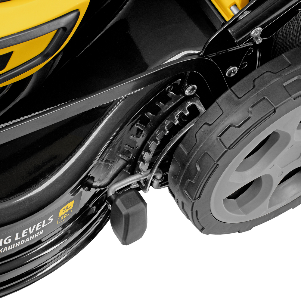 Газонокосилка аккумуляторная бесщет. DLM-460, 460 мм, травосб. 65 л., Li-Ion, 40 В // Denzel