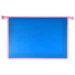 Папка для тетрадей ЮНЛАНДИЯ А4, 1 отделение, пластик, молния сверху, "Whale", 270110