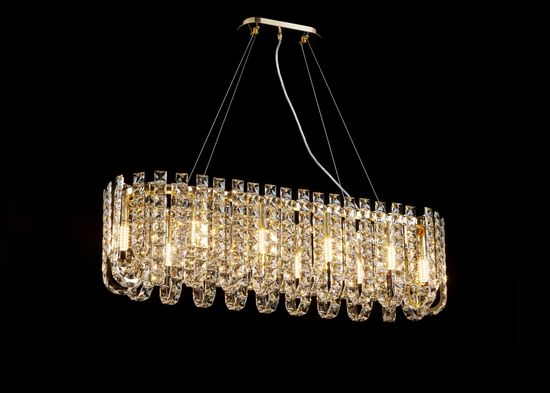 NW082-L1000*W280*H280(1500) OVAL H GOLD (1) Люстра NW #