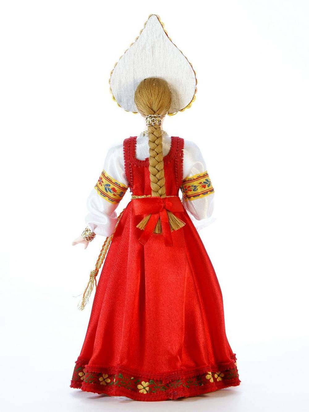 Кукла коллекционная Водоноска-казачка в летнем платье