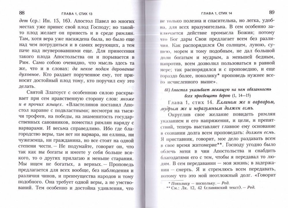 Толкование Посланий апостола Павла в 9-ти книгах свт. Феофана Затворника + Толкования посланий апостола Павла  к Колоссянам, к Евреям свт. Иоанна Златоуста