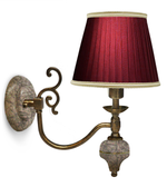 Бра Лео (Авт. № 2,плафоны золотые,фурнитура золото)