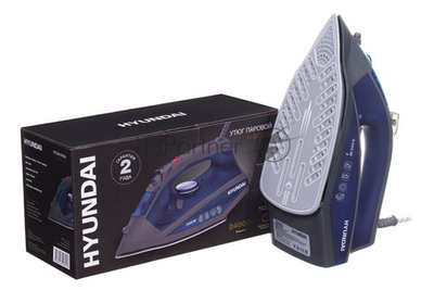 Утюг HYUNDAI H-SI01789 2400Вт серый/темно-синий