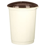 Бак 85л с крышкой (Слоновая кость)