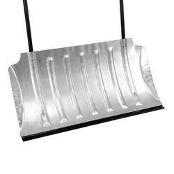 Движок для уборки снега оцинкованный, 735x385x1120 мм, стальная рукоятка, Россия Сибртех