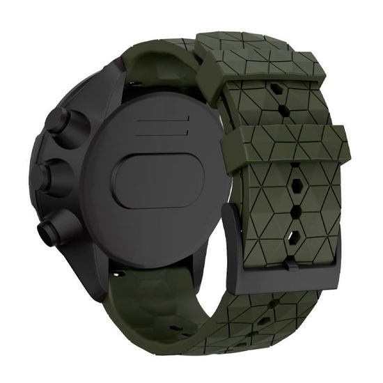 Ремешок Ranger 24 мм для Suunto 9 Baro, Suunto 7, Suunto Spartan Sport силиконовый быстросъемный