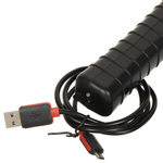 Фонарь кемп, встр акк, черно-серебр, SPE17194-16