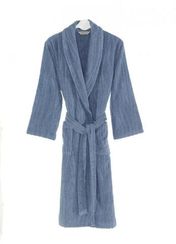 Мужской банный халат SORTIE голубой