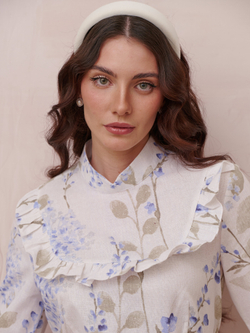 Платье с вшитой манишкой