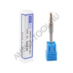 Фреза твердосплавная обдирочная  3мм (L=50, l=8, хв=3) Z4 30° по стали, нерж., чугуну BRGM-4W-D3.0 A