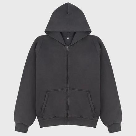 Худи на молнии Yeezy x Gap H14 Unreleased Dark Grey