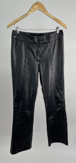 Брюки Lanvin fashion leather