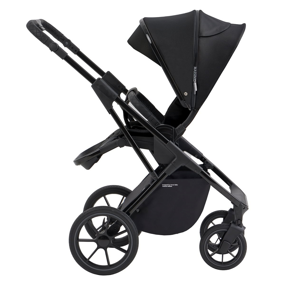 Детская коляска Sweet Baby Massimo SBL 2 в 1 Black